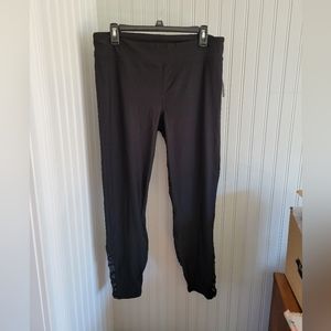 NWT Adoreme Active Leggings with mesh accent